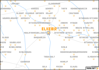 map of El Kebir