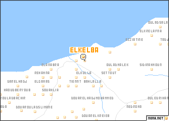 map of El Kelba