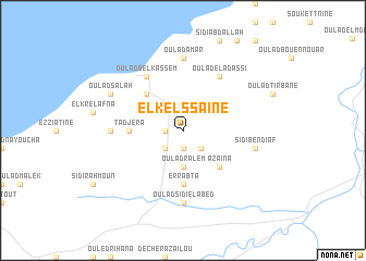 map of El Kelssaïne