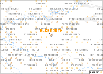 map of Elkenroth