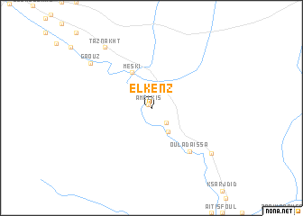 map of El Kenz