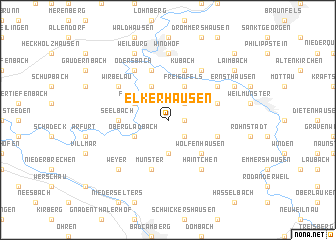 map of Elkerhausen