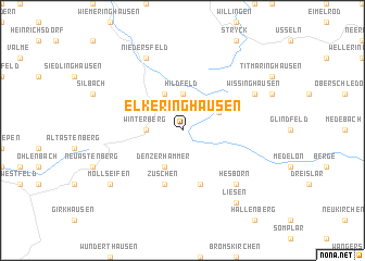 map of Elkeringhausen