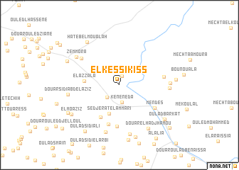 map of El Kessikiss