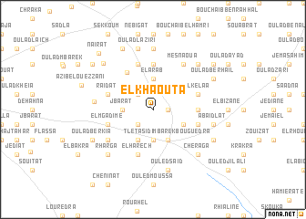 map of El Khaouta