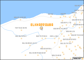 map of El Kharrouba