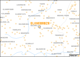 map of El Khebabza