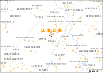 map of El Khechaa