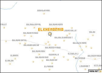 map of El Khemarmia