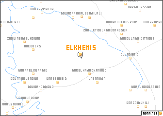 map of El Khemis