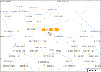 map of El Khemis