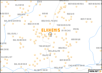 map of El Khemis