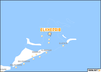 map of El Kheraïb