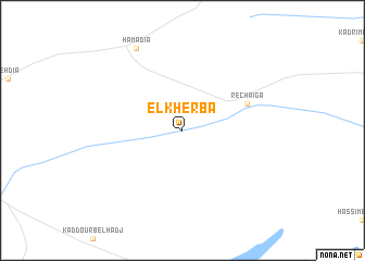 map of El Kherba