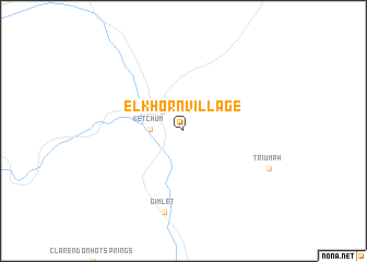 map of Elkhorn Village