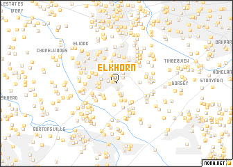 map of Elkhorn