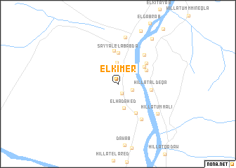 map of El Kimer