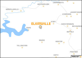 map of Elkinsville