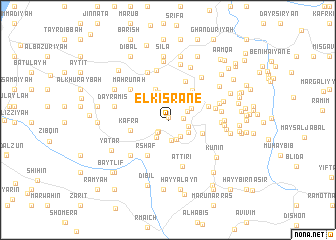 map of El Kisrâne