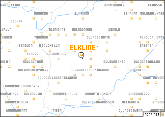 map of El Kline