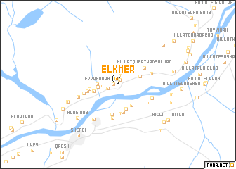 map of El Kmer