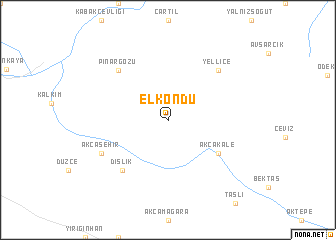 map of Elkondu