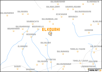 map of El Kouahi