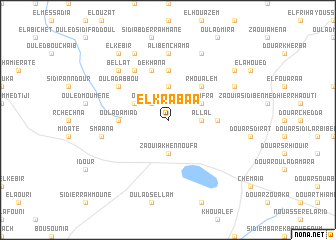 map of El Krabaa