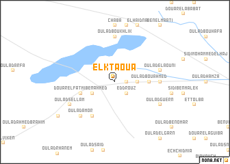 map of El Ktaoua