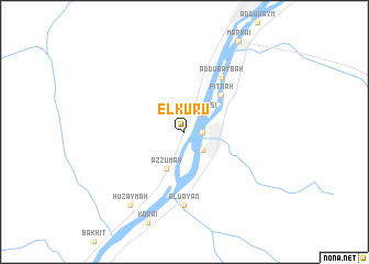 map of El Kuru