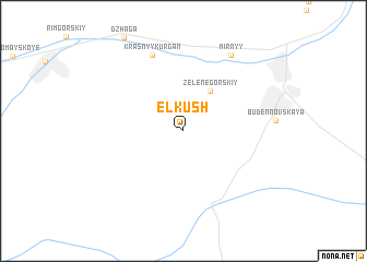 map of El\