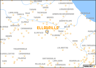 map of El Ladrillo