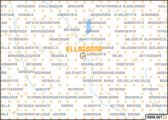 map of Ellagonna