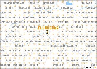 map of Ellakonda