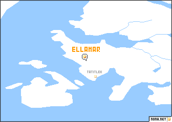 map of Ellamar