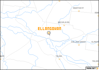 map of Ellangowan