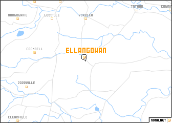 map of Ellangowan