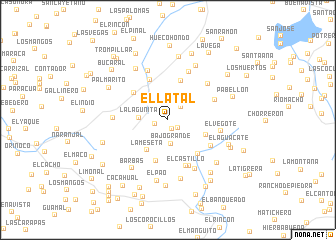 map of El Latal