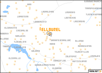 map of El Laurel