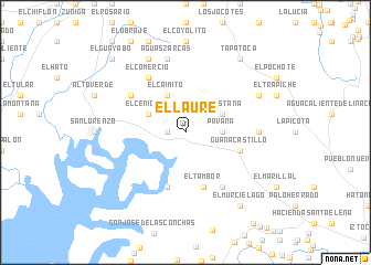 map of El Laure