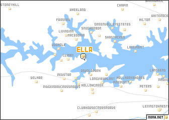 map of Ella