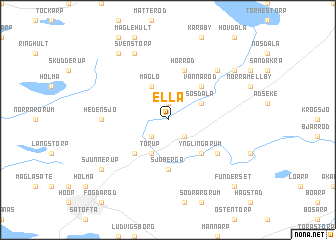 map of Ella