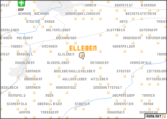 map of Elleben