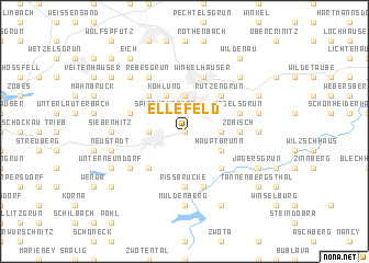 map of Ellefeld