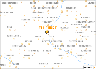 map of El Lehart