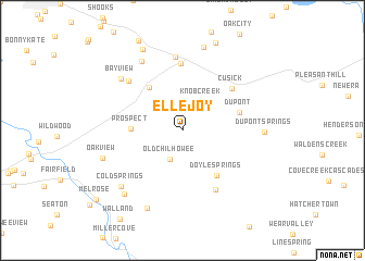 map of Ellejoy