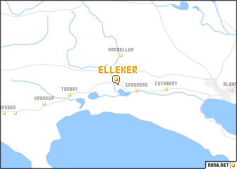 map of Elleker