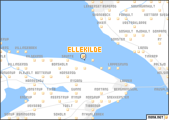 map of Ellekilde