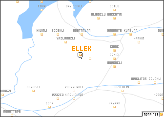 map of Ellek
