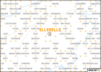 map of Ellemelle
